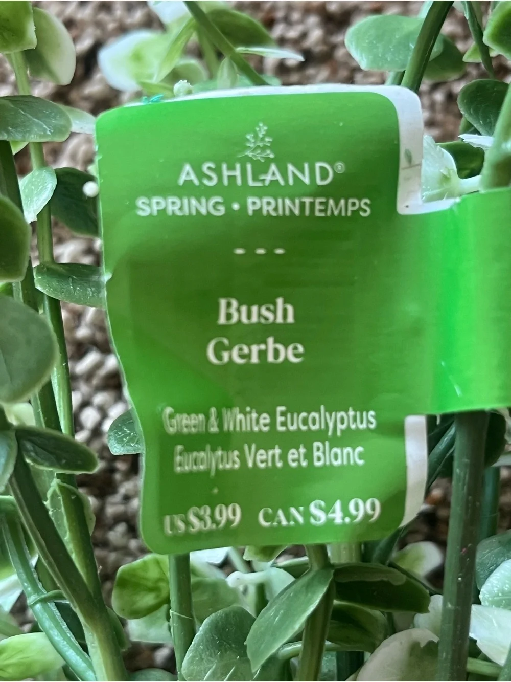 Artificial Greenery Eucalyptus Spray Bundle - Green set of 2